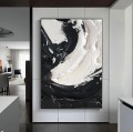 Black and White 01 by Palette Knife wall decor texture